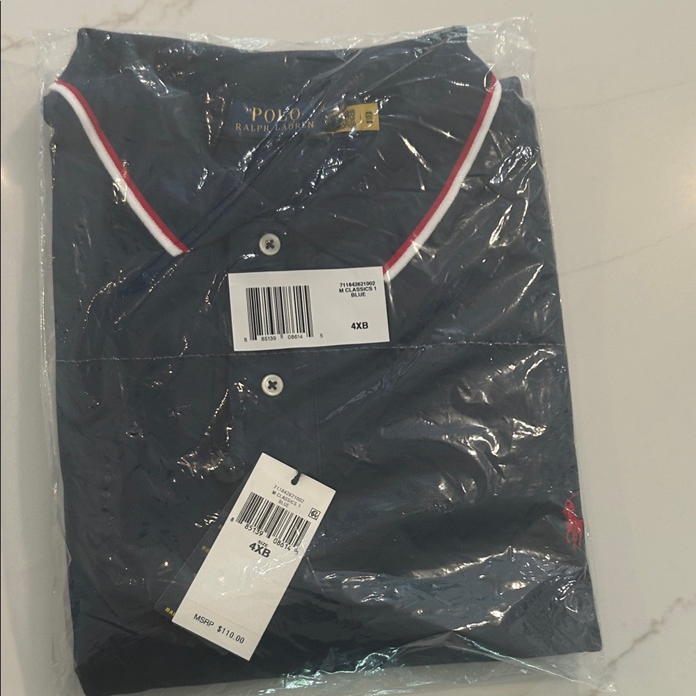 Ralph Lauren Classic Blue Polo Shirt